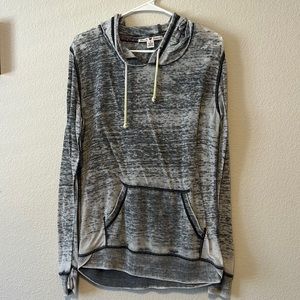 Stretchy sheer hoodie